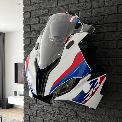 3D Illuminated Motorcycle Wall Display