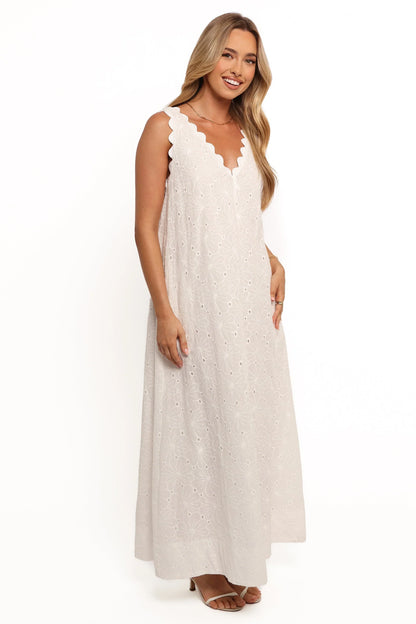 Gabriella Maxi Dress - White