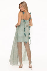 Erika Maxi Dress - Sage Green Floral