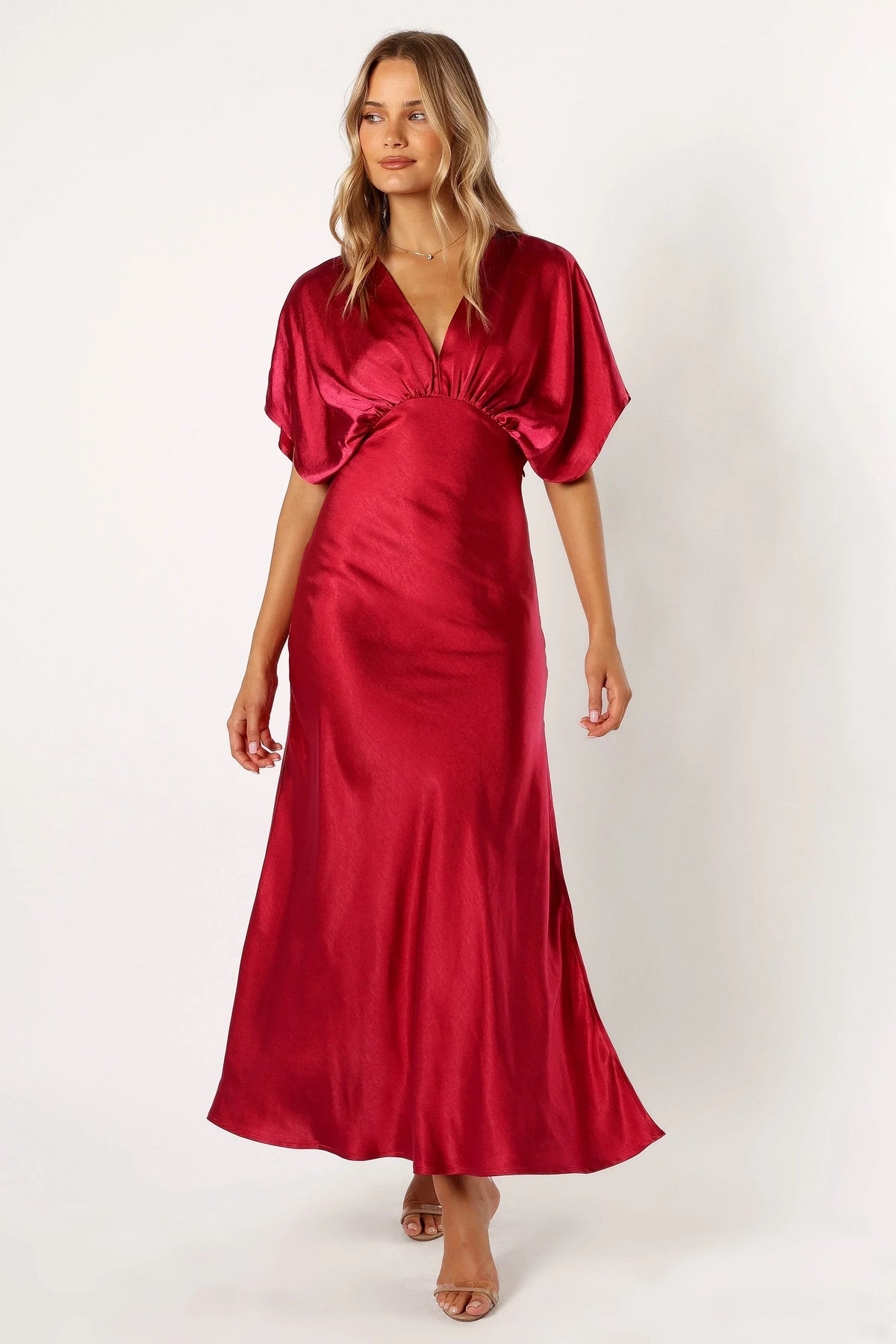 Ricki Maxi Dress - Ruby Wine