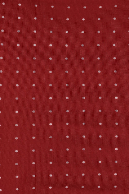 Zeva Off Shoulder Maxi Dress - Burgundy Spot
