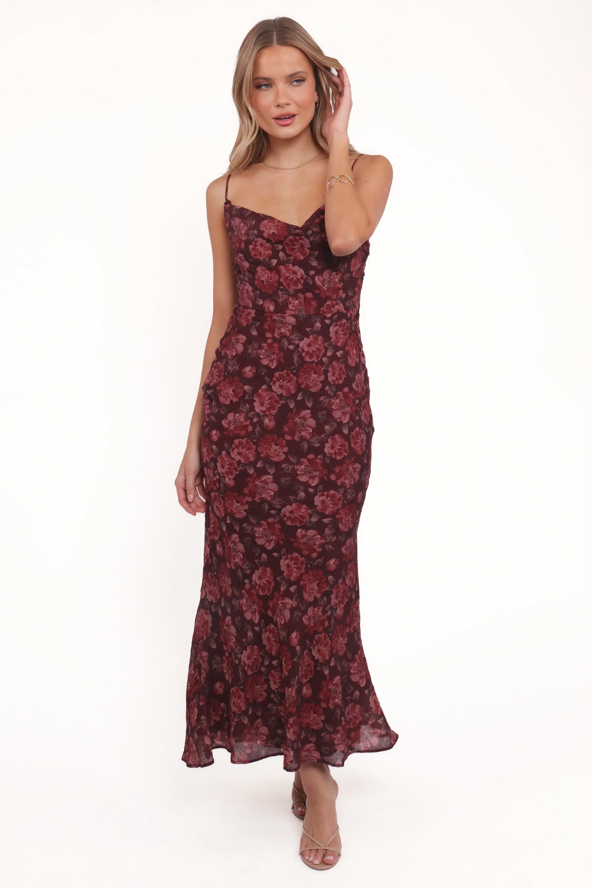 Esmeralda Maxi Dress - Pink Floral