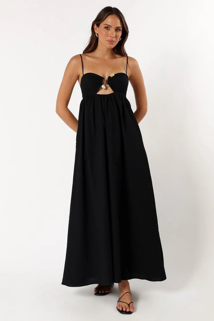 Tanala Maxi Dress - Black