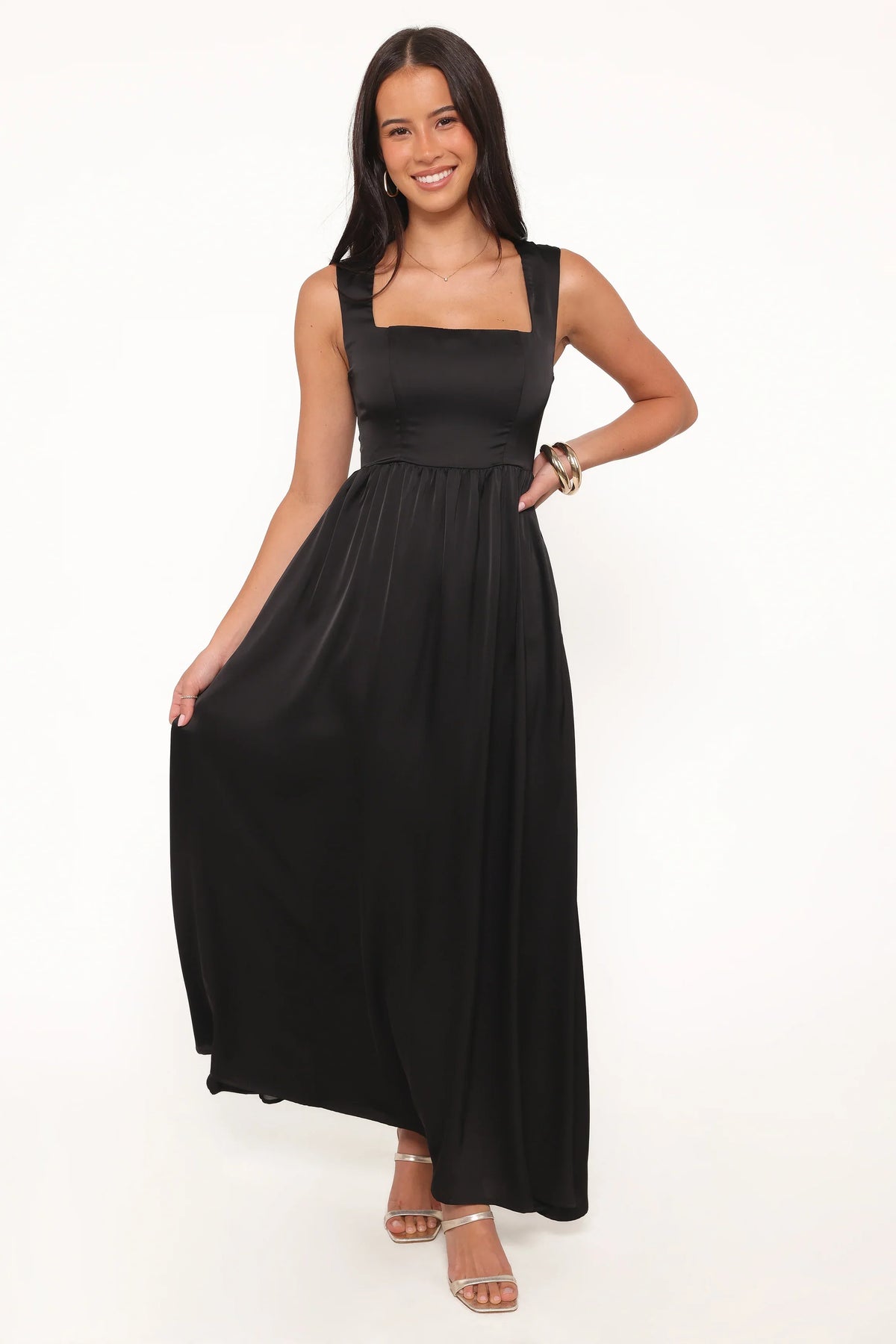 Elania Maxi Dress - Black