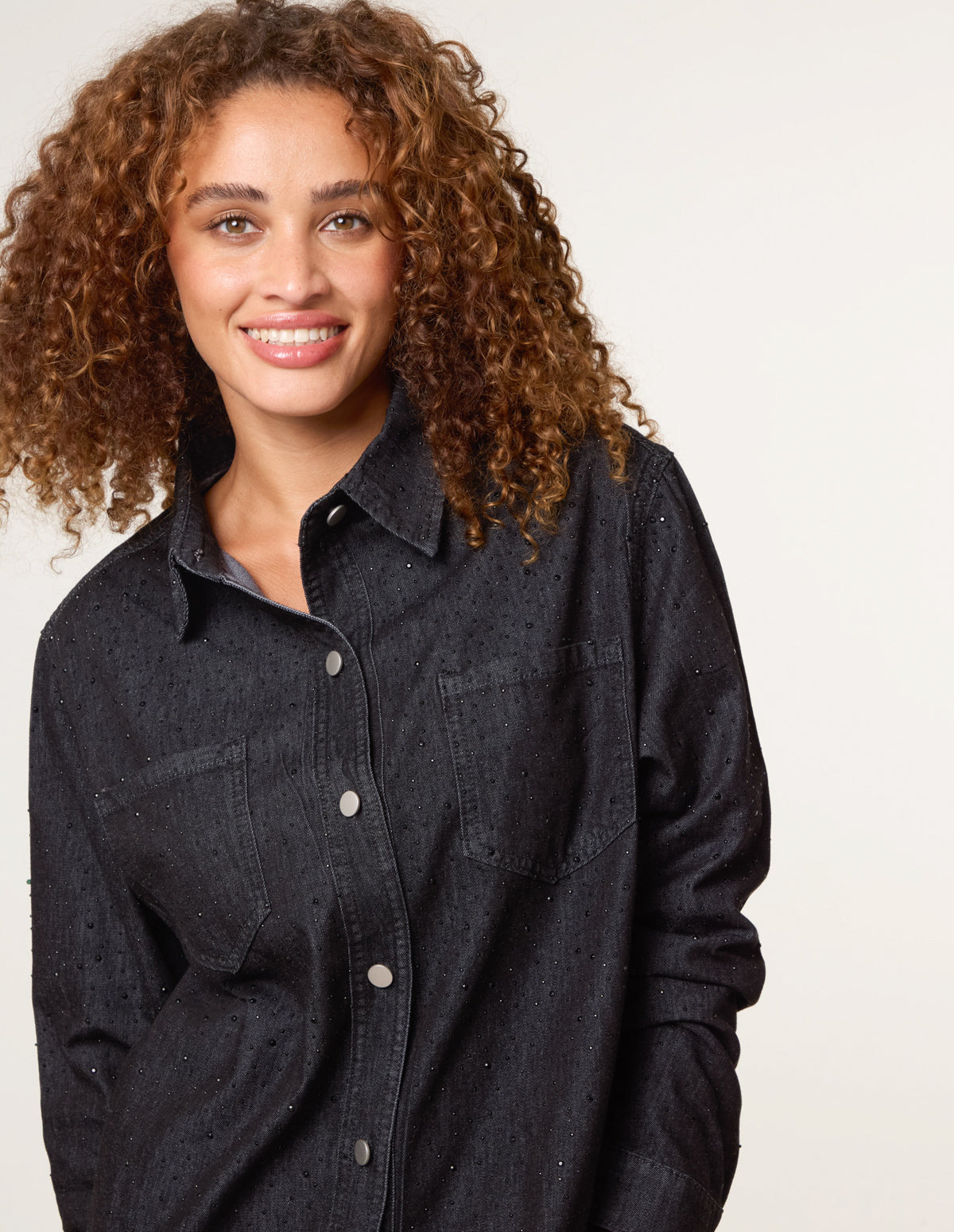 Long Sleeved Denim Shirt